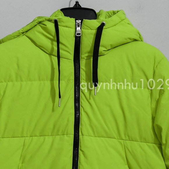 Two by Vince Camuto Womens’ Down Jacket in  Green - Picture 4 of 9